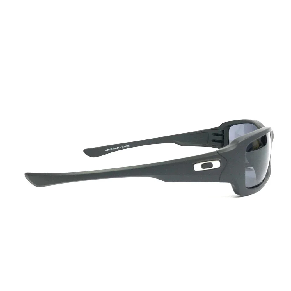 Oakley Sunglasses Fives Squared OO9238-3854 Matte Carbon Frames with Gray Lenses